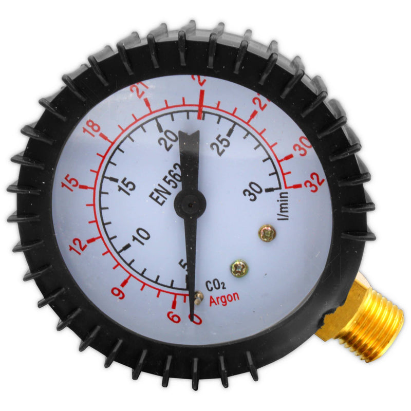Pressure gauge Vogelmann Profi ⌀63mm 32l/min Ar/CO2
