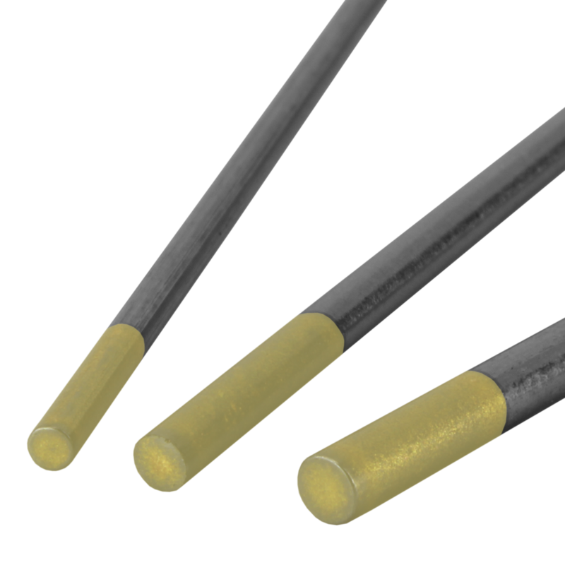 Électrodes en tungstène doré, paquet de 10 Vogelmann