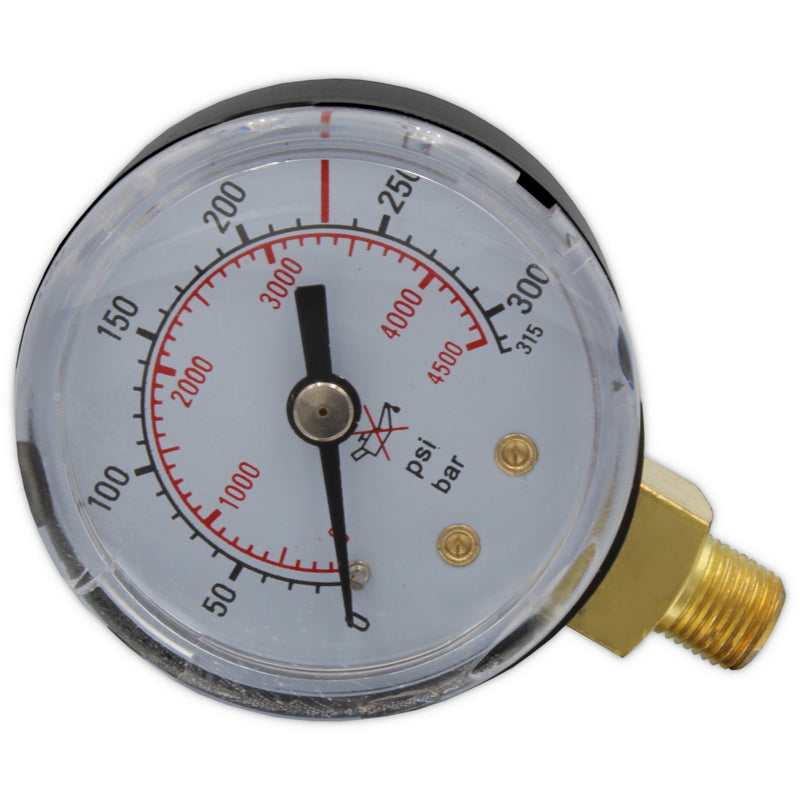 Pressure gauge Vogelmann Exakt ⌀50mm 315 bar Ar/CO2