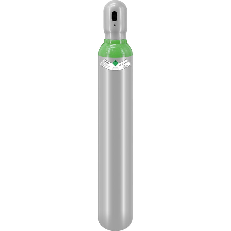 Argon/CO2 full gas cylinder 10L 2,4m3 Vogelmann